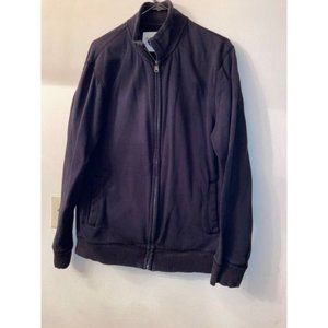 Old Navy Mens Large Zipper Jacket Fleece Navy Color Ships Fast Free Same Day